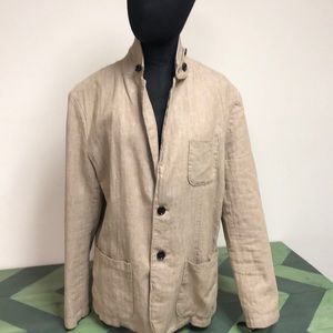 Tan linen jacket - Men’s